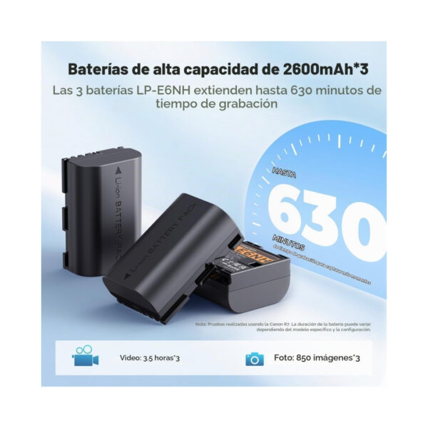 Kit Baterías LP-E6NH