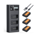 Kit Baterías LP-E10 K&F Concept