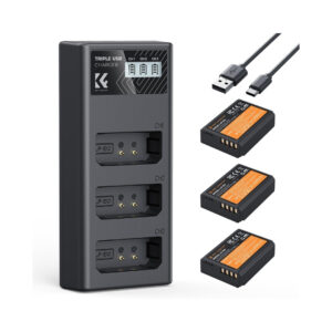 Kit Baterías LP-E10 K&F Concept