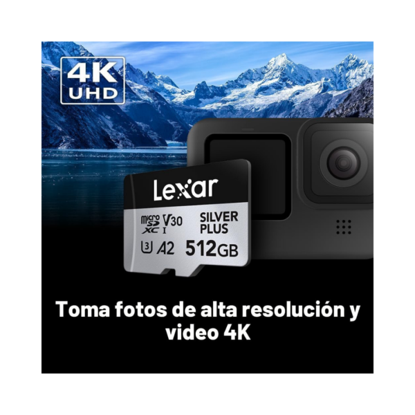 Memoria Micro SD 512GB V30 LEXAR
