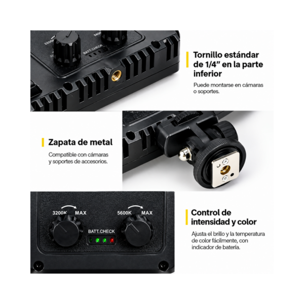 Panel Led De Estudio 680 Led
