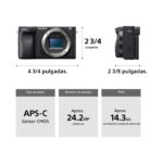 Sony Alpha A6400 + Lente 16-50 II