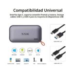 Disco duro SSK 1TB - 1050MB/s
