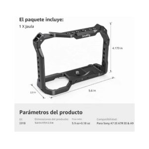 Jaula SmallRig para Sony A7 III (3)