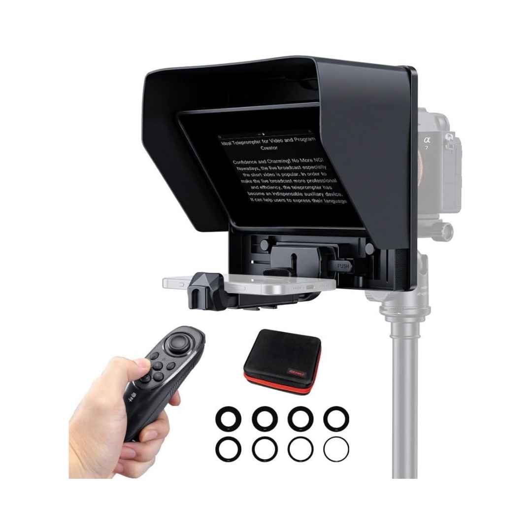 FEELWORLD TP10 Teleprompter Portátil Plegable de 10"