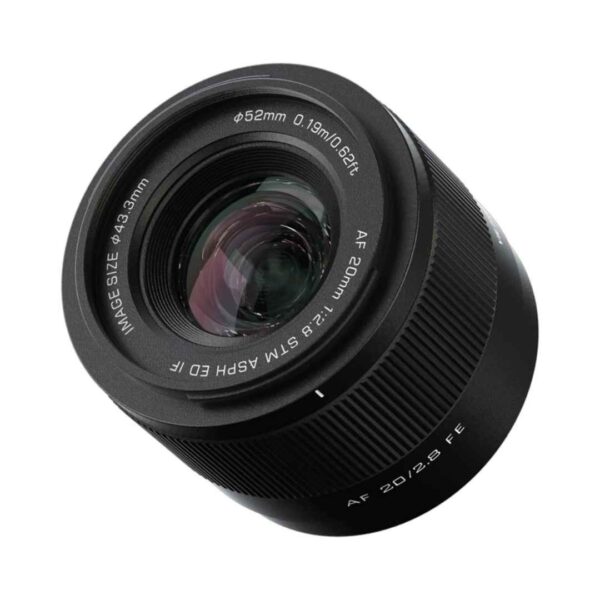 Lente Viltrox 20mm F2.8 Full Frame - Zona Audiovisual