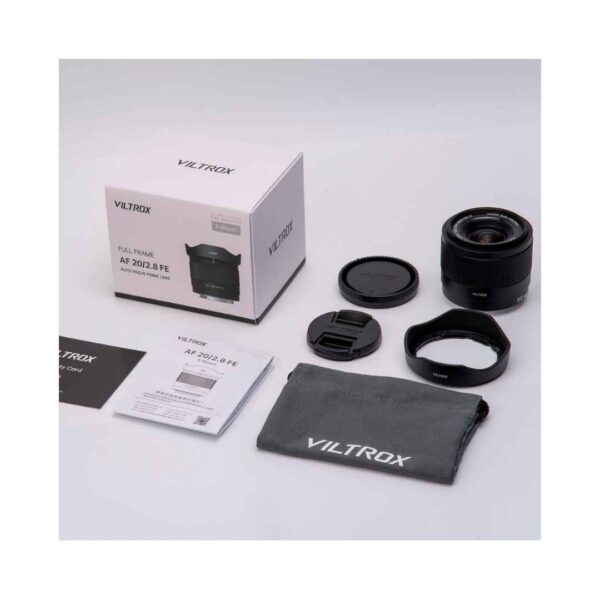 Lente Viltrox 20mm F2.8 Full Frame - Zona Audiovisual
