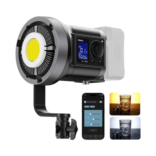 Kit de Iluminación Profesional ULANZI 120W + 2 Luces LED SmallRig + Softbox Triopo 65cm